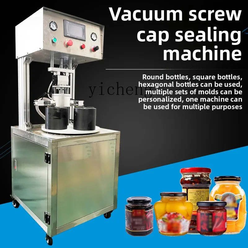 Vacuum Capping Machine Glass B - Packaging ulasan dan harga