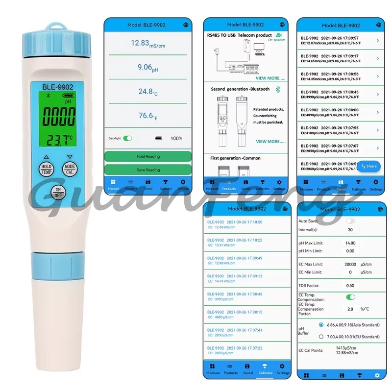 Digital Multi-Parameter Water  - Ph Meter Digital Water Tester ulasan dan harga