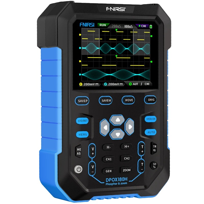 FNIRSI DPOX180H Handheld Digit - Fnirsi Digital Oscilloscope Handheld ulasan dan harga