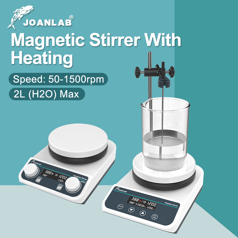JOANLAB Magnetic Stirrer With  - Lab Magnetic Stirrer Hot Plate ulasan dan harga