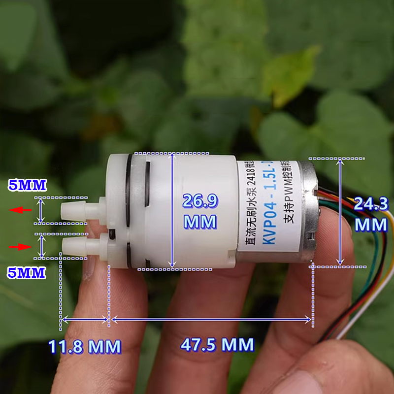 DC 6V 9V 12V Mini 310 Brushles - Mini Peristaltic Pump 12V ulasan dan harga
