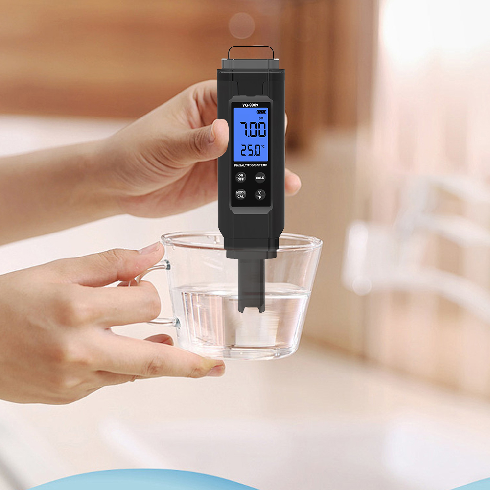 5 in 1 Digital Water Quality T - Ph Meter Digital Water Tester ulasan dan harga