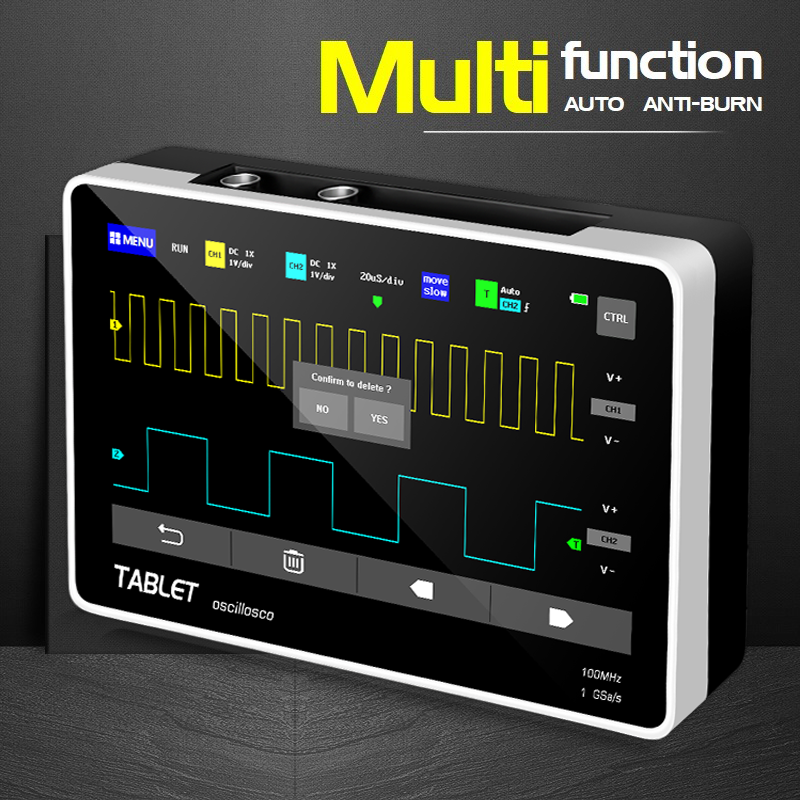 FNIRSI 1013D Dual Channel Tabl - Fnirsi Digital Oscilloscope Handheld ulasan dan harga