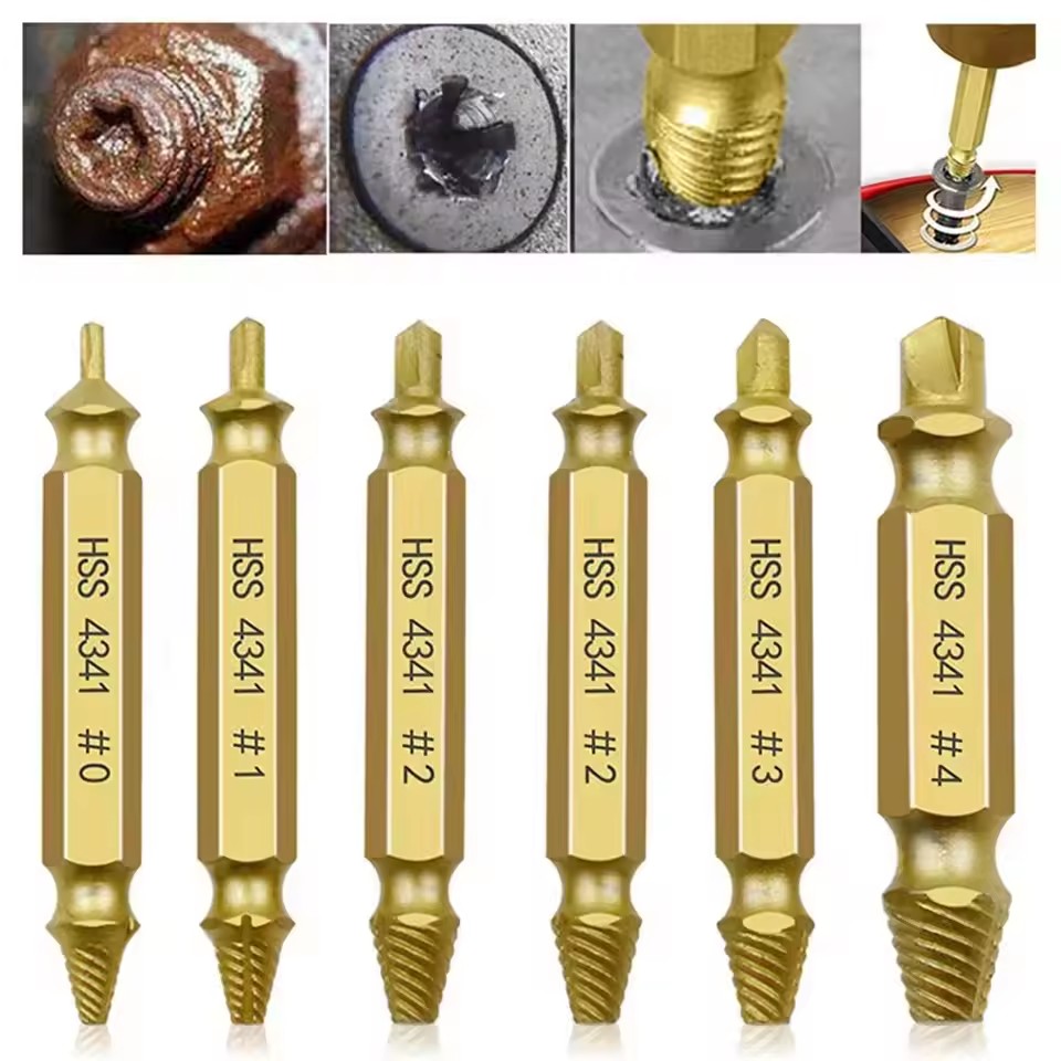 Damaged Broken Screw Extractor - Industrial Tools ulasan dan harga